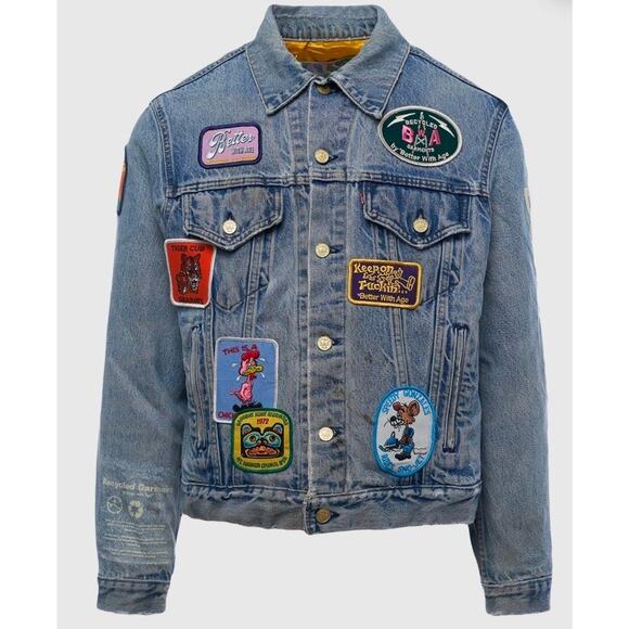 NEW Better With Age Denim Jacket Size Medium Men's Retail price: $1250 - Picture 1 of 3